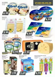 Słoneczko gazetka Strona 4: Mleko Zagęszczone Niesłodzone gostyńskie €5,69, Mleko Zagęszczone Słodzone €4,99