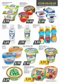 Słoneczko gazetka Strona 5: Kefir Naturalny Lubianka €1,99, Jogurt Ale Pitny €3,99