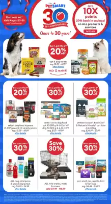 Petsmart (valid until 30-08)
