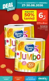Dealz gazetka tydzień 35 Strona 3: Ręcznik papierowy Bunny Soft €6,00