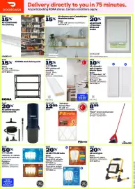 RONA flyer Page 17: Belanger Laminates Envivo and CenterPointe decorative shelves €36,49, Filtrete furnace filter €12,99