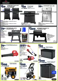 RONA flyer Page 8: DeWalt pressure washer €299,99, Craftsman leaf blowers €55,19