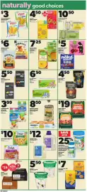 Loblaws flyer week 35 Page 12: PC Organics butter €6,50, Violife non-dairy cheese €10,00