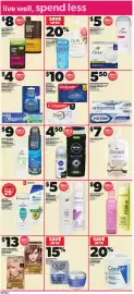 Loblaws flyer week 35 Page 15: Dove shampoo or conditioner or hairspray or dry shampoo €5,00