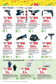 Catalogue Leroy Merlin page 2: DEXTER SCIE SABRE FILAIRE €39,90, DEXTER SCIE CIRCULAIRE FILAIRE €55,90