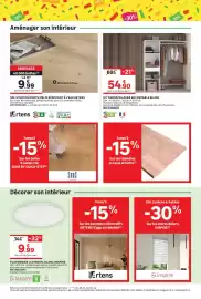Catalogue Leroy Merlin page 6: Accacia et hêtre, KIT DRESSING AURA RECOUPABLE BLANC €54,90