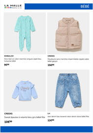 Catalogue La Halle semaine 35 page 16: LH Jean denim bas resserré coton denim stone bébé fille €12,99