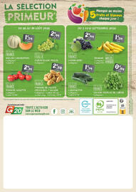 Catalogue G20 page 20: Melon Charentais €1,59, Tomate Grappe €2,19