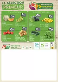 Catalogue G20 page 20: Melon Charentais €1,59, Tomate Grappe €2,19
