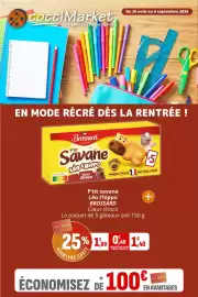 Catalogue Coccimarket page 1: BROSSARD P'tit savane Léo l'hippo €1,40