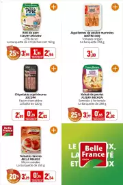 Catalogue Coccimarket page 9: Belle France Tomates farcies €2,54, FLEURY MICHON Rôti de Porc €2,94