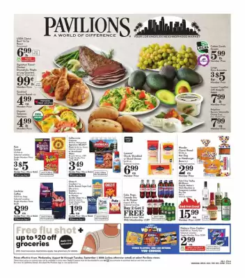 Pavilions (valid until 1-09)
