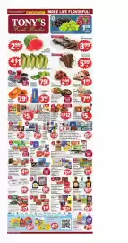 Tony’s Fresh Market weekly ad week 35 Page 1