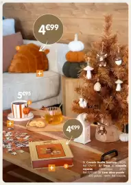 Catalogue b&m page 2: Coussin feuille founrure €4,99