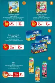 Catalogue Coccinelle Supermarché page 11: POM'POTES Compotes gourdes €1,61, POM'POTES Compote gourdes €1,76