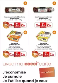 Catalogue Coccinelle Supermarché page 19: Charles & Alice Compotes Pommes Abricots €1,09, CHARLES & ALICE Compotes €1,29
