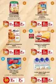 Catalogue Coccinelle Supermarché page 21: LE GAULOIS Cordon bleu cheddar €1,80, Elle & Vire Crème légère fluide UHT €2,24
