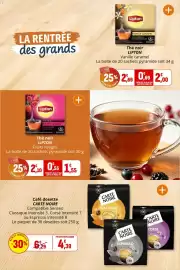 Catalogue Coccinelle Supermarché page 25: LIPTON Thé noir €2,00, Lipton Thé noir Fruits rouges €1,55