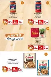 Catalogue Coccinelle Supermarché page 27: Barilla Sauce tomate Ricotta €1,92, Barilla Sauce tomate Provençale €1,40