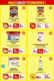 Catalogue Coccinelle Supermarché page 3: HÄAGEN-DAZS Mini pots €3,80, SOIGNON Le fouetté de chèvre €1,78