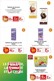 Catalogue Coccinelle Supermarché page 31: Belle France Purée de pomme €1,49, Milka Tablette de chocolat Tendre lait €2,59