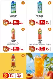 Catalogue Coccinelle Supermarché page 37: VITA COCO Eau de coco €2,97, LIPTON Thé glacé Duo €1,40