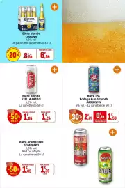 Catalogue Coccinelle Supermarché page 39: BROOKLYN Bodega Run Smooth €1,59, SOMBRERO Bière aromatisée €1,39