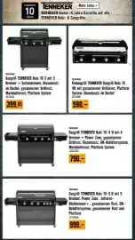 Hornbach Flugblatt Seite 3: Tenneker Gasgrill TENNEKER Halo TG 3 €399,01