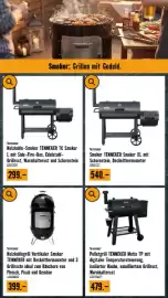Hornbach Flugblatt Seite 7: Tenneker Smoker TENNEKER Smoker XL €540,00, Tenneker Pelletgrill TENNEKER Metis TP €479,00