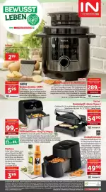 Interspar Flugblatt Seite 20: Tefal Heißluftfritteuse »Easy Fry Mega« €89,00, Mantova Airfryer extra natives Olivenöl €3,99