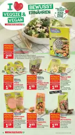 Interspar Flugblatt Seite 6: Vegane Streichcreme €1,79, Vegane Mini-Berner €2,99