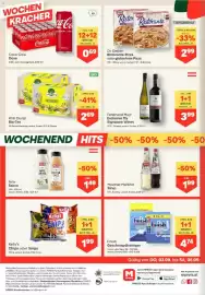 MPreis Flugblatt woche 36 Seite 12: Ferdinand Mayr Exclusive My Signature Wines €3,99, Willi Dungl Bio-Tee €2,69