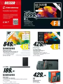 Media Markt Prospekt Seite 16: Samsung 65M82H (NEU 2026) 164 cm Mini LED Vision AI Smart TV €849,00