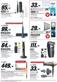Media Markt Prospekt Seite 17: Oral-B iO Ersatzbürsten €24,75, Philips HX6066/88 Optimal Ersatzbürsten €21,75