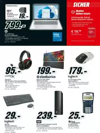 Media Markt Prospekt Seite 5: WD Elements Desktop 3.0 8TB Externe Festplatte €239,00, Logitech MK295 Wireless Desktop €29,00