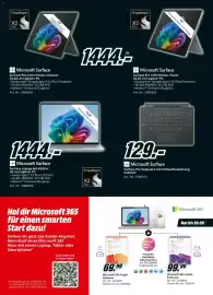 Media Markt Prospekt Seite 7: Microsoft Surface Surface Laptop 8th Edition €1.444,00