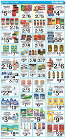 Foodland weekly ad week 35 Page 4: Special K Pastry Crisps €5,00, Food Club Cereal €6,00