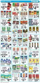 Foodland weekly ad week 35 Page 4: Special K Pastry Crisps €5,00, Food Club Cereal €6,00