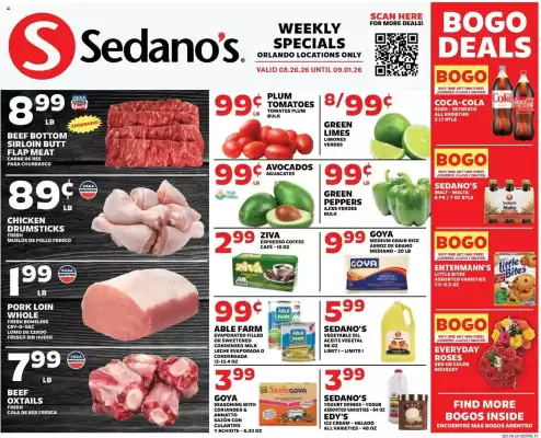 Sedano's (valid until 1-09)