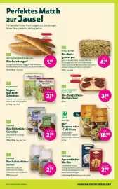 Denn's Biomarkt Flugblatt Seite 11: Gustoni Bio-Espresso oder -Café Piano €18,99, Le Pain des fleurs Blumenbrot €2,99