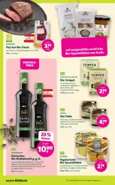 Denn's Biomarkt Flugblatt Seite 8: Peaceful Delicious Bio-Tempeh €2,99, Dennree Vegetarische Bio-Spezialitäten €2,79