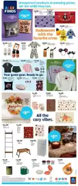 Aldi weekly ad week 35 Page 2: Crofton swedish dishcloths €4,99, Kirkton House Vinyl Tablecloth €3,99