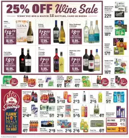 Lowes Foods weekly ad week 35 Page 5: Capri Sun €6,00, Deer Park spring water €9,00