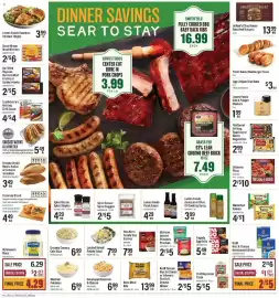 Lowes Foods weekly ad week 35 Page 8: Holten's Chop House Smashed Burgers €13,99, Maruchan Ramen €0,25