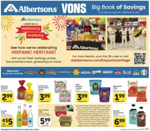 Vons weekly ad Page 1