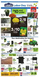 Lowe's weekly ad Page 1
