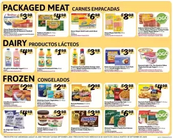 Fresco y Más weekly ad week 35 Page 5: Magnum Ice Cream Bars or Mars Ice Cream Candy Bars €3,98