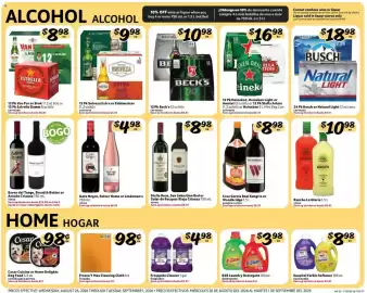 Fresco y Más weekly ad week 35 Page 7: Gato Negro, Sutter Home or Lindeman's vinos €4,98