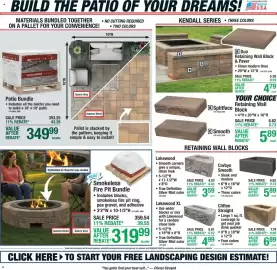 Menards weekly ad Page 6: Corbyn Smooth €5,89, Lakewood XL €4,99