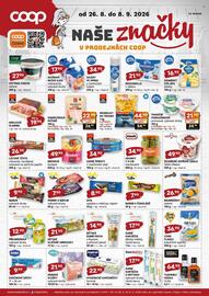 Coop leták | Jednota Strana 4: Kefírové mléko 0,8% €17,90, Broskve €49,90